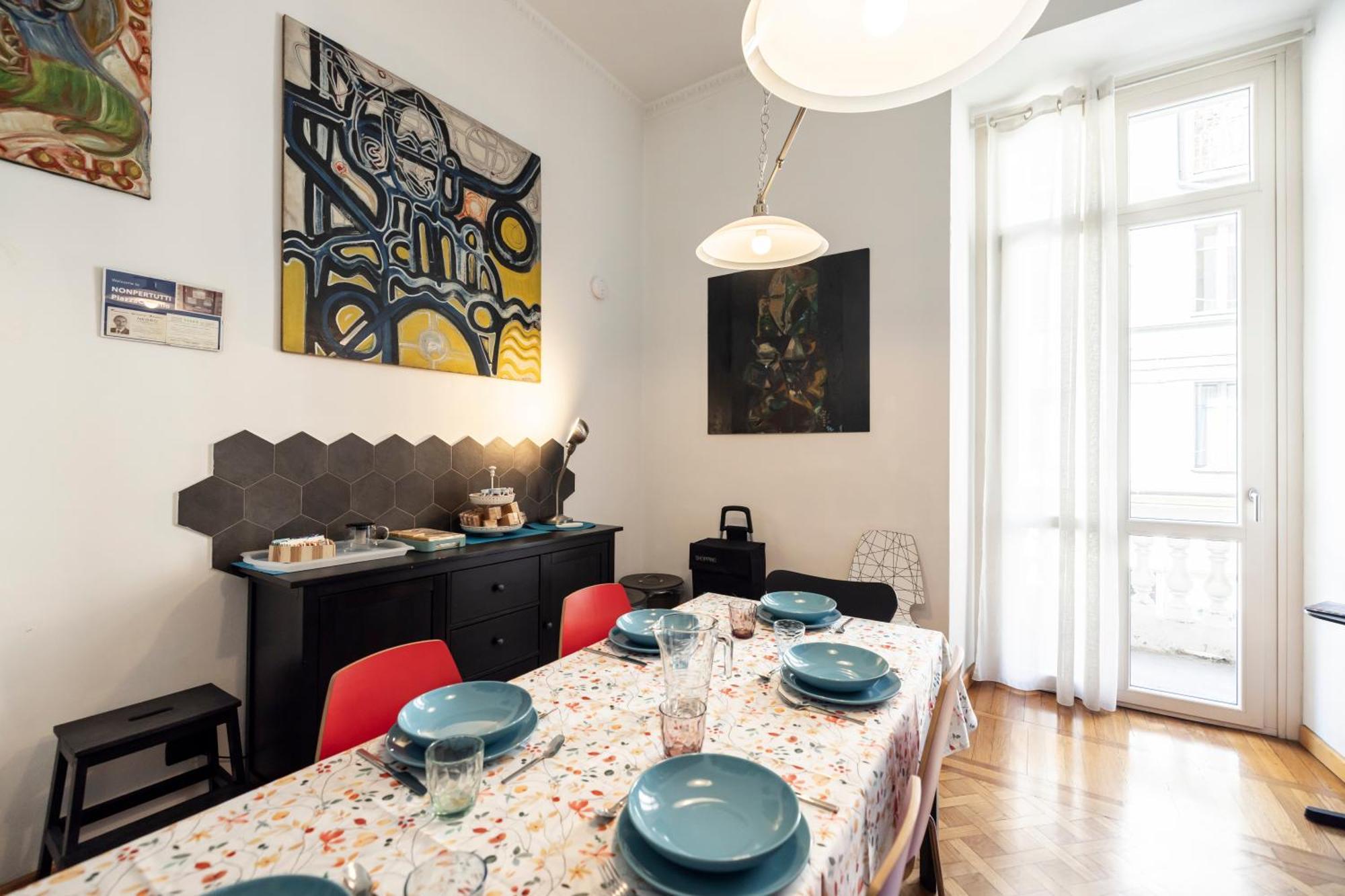 דירות טורינו Nonpertutti Piazza Castello Accessibile Senior Famiglie מראה חיצוני תמונה